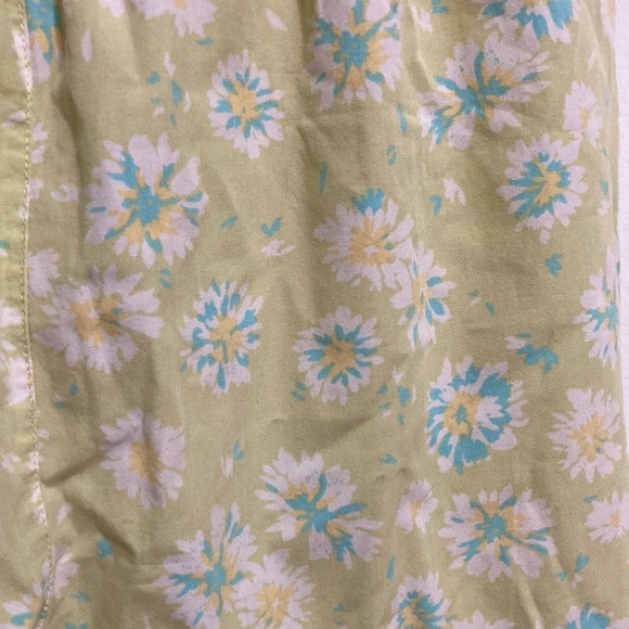 EDDIE BAUER Floral Green Pajama DrawstringLounge Pants Womens Medium - Picture 8 of 16